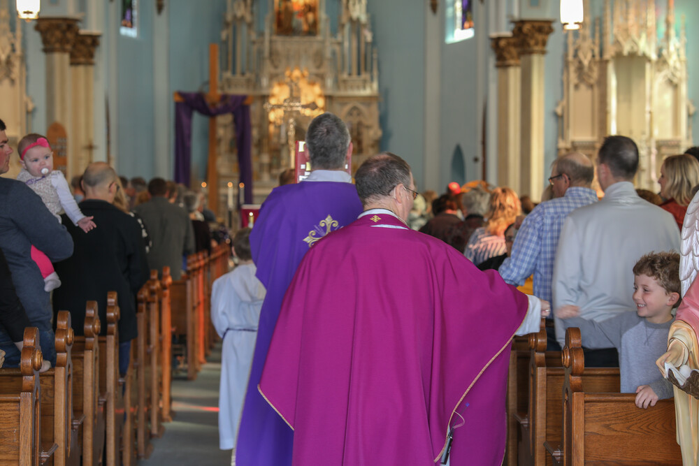 Opening Mass Procession - St. Mary's Church